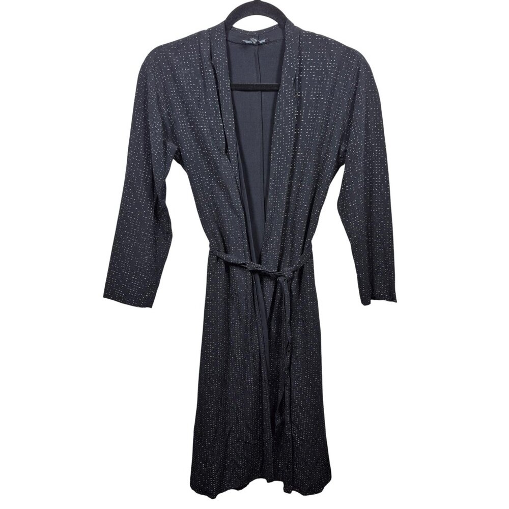 Eileen Fisher Jacket Womens Open Front Kimono Lightweight XS Petite Minimalist